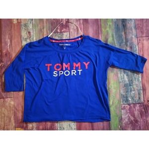 Tommy Hilfiger Sport crop top women's size Small